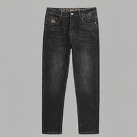 Vantor™ Stretch-Jeans mit Imposanter Ausstrahlung – Verwaschenes Schwarz
