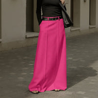 Corenne™ Eleganter Maxirock mit Modernem Design – Rosa