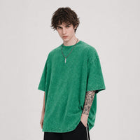 Riven™ Oversized T-Shirt mit Zeitlosem Stil – Grün