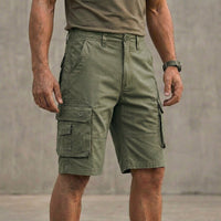 Zaykor™ Cargo Shorts mit Fortschrittlicher Elastizität und Taktischem Stil – Olivgrün