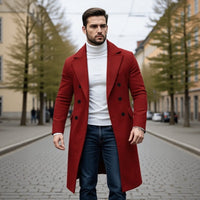 Norvik™ Mantel Mit Klassischem Stil Und Europäischer Eleganz – Rot