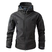 David | Windabweisende Softshell Jacke – Grau
