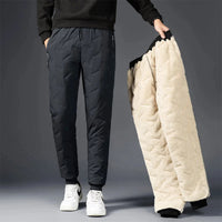 ThermaFit™ -  Warm gefütterte Winterhose für Herbst und Winter – Schwarz
