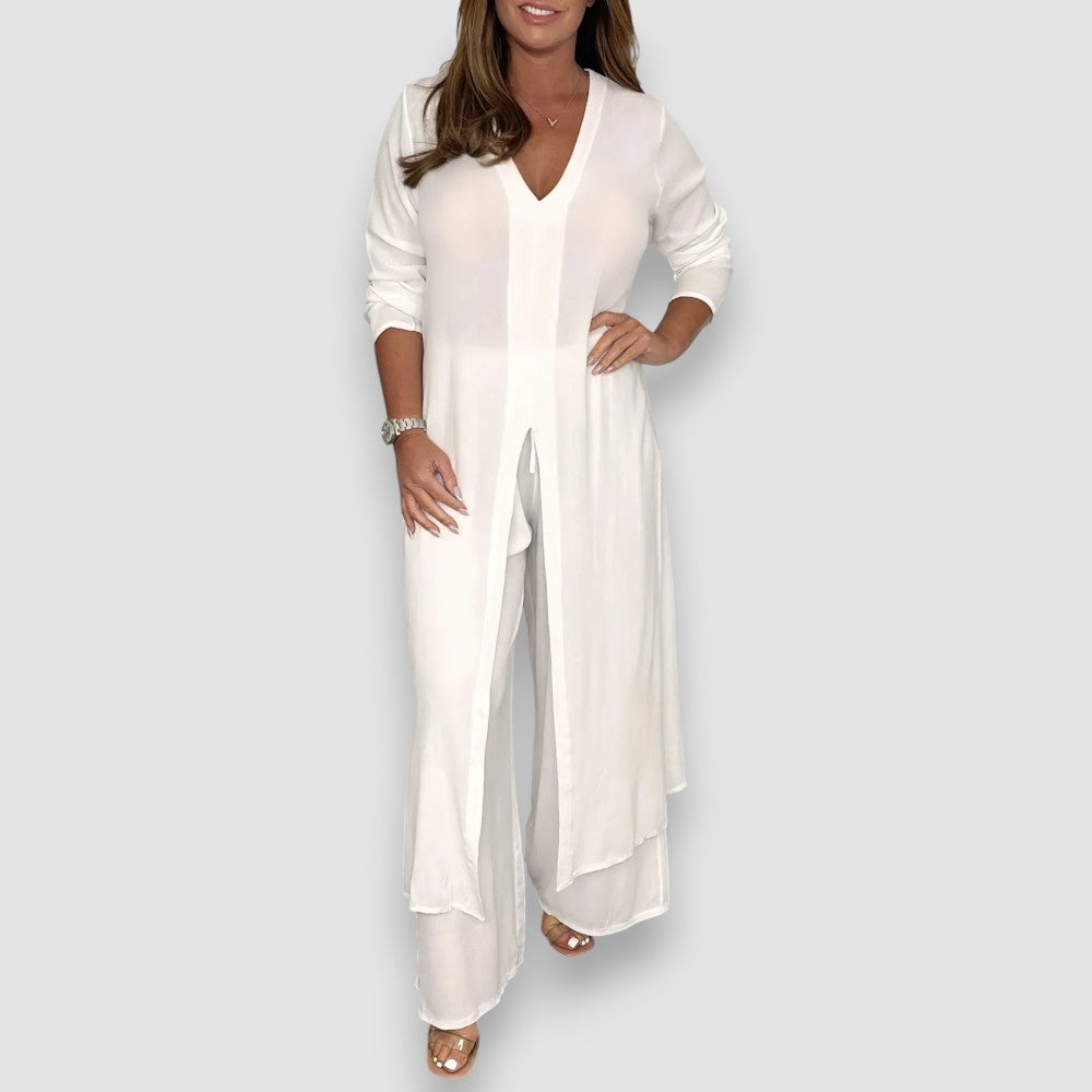 Bella | Luftige Feder Zweiteiliges Set