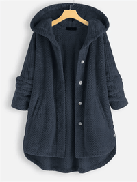 GLEN - Fleecejacke für Gemütlichkeit und Stil – Blau