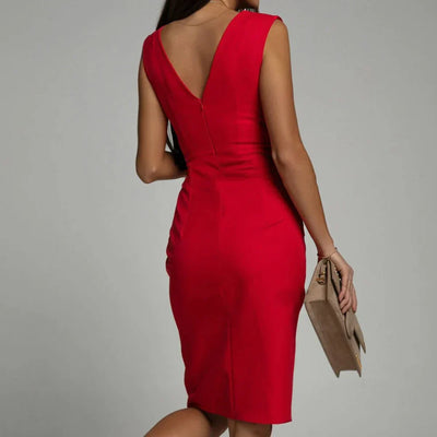 Suri - Elegantes Midi-Kleid