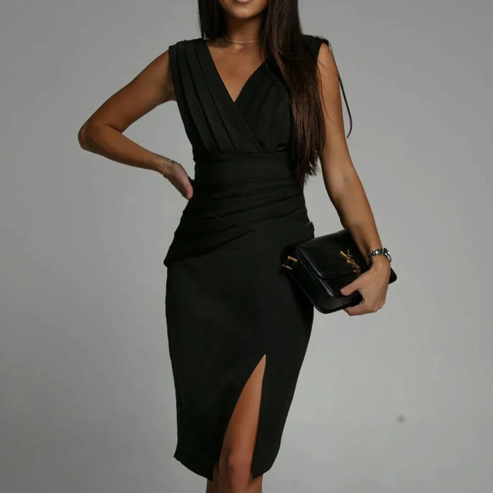Suri - Elegantes Midi-Kleid