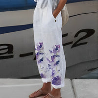 Ocana - Stilvolle Sommerhosen – Violett