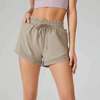 GOLDIE - Sport Shorts – Khaki