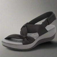 Luzia | Premium Orthopädische Sandalen mit Unterstützung – Schwarz