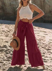 MELODY - Style Spitzenhosen – Rotwein