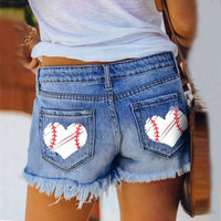 IVY - Legere Denim-Shorts für Frauen – Himmelblau