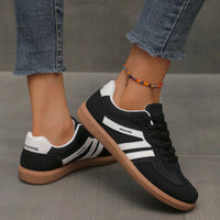Lia - Bequeme Damen-Sneaker – Schwarz