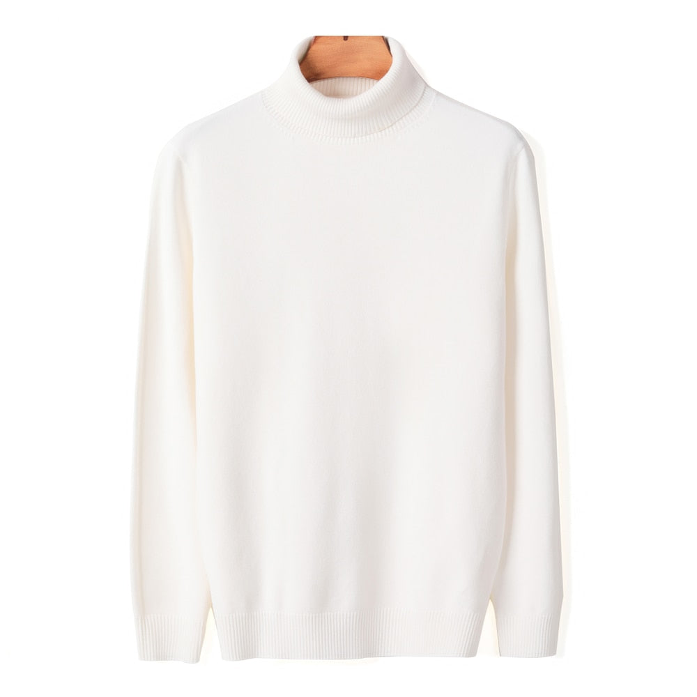 Warmer Herren Rollkragenpullover aus Merinowolle | Weich & Elegant