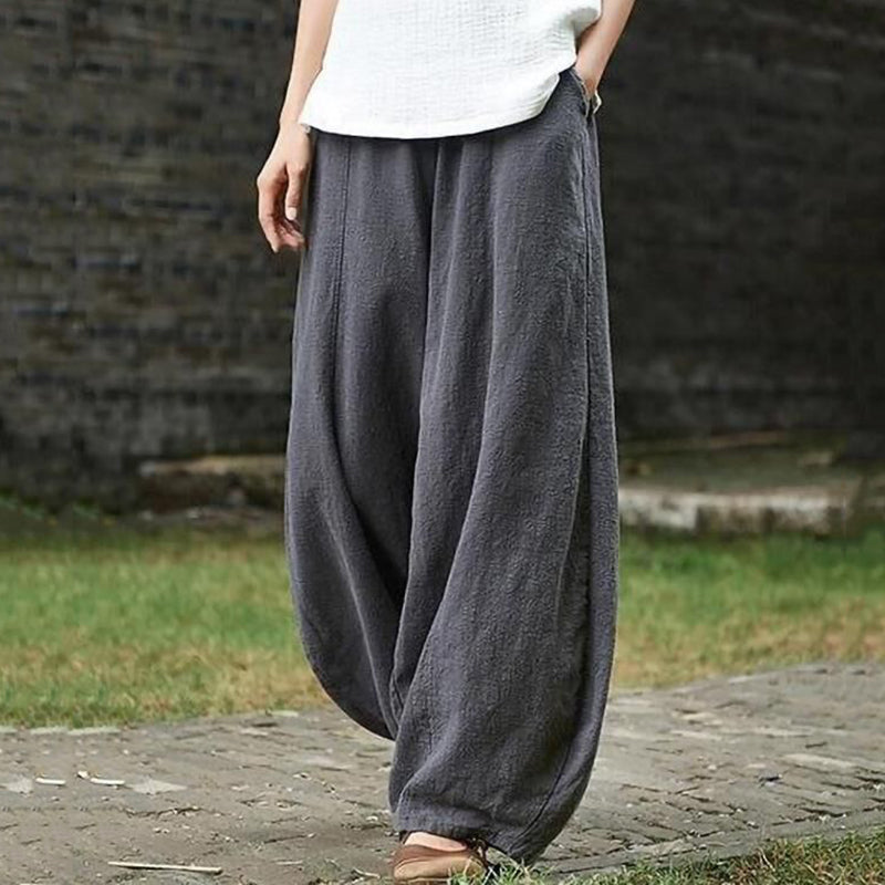Bequeme Damen Palazzohose - Eleganter Schnitt
