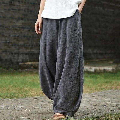 Bequeme Damen Palazzohose - Eleganter Schnitt