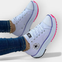Orthopädische Damen Sneaker Bequem & Stylisch – Weiß
