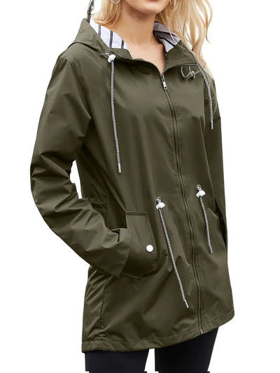 Wasserdichte Winterjacke mit Kapuze für Damen - Wärmend und Winddicht