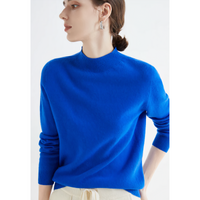 Saylith | Kaschmir-Strickpullover für Damen – Blau