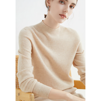 Saylith | Kaschmir-Strickpullover für Damen – Beige