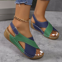Bequeme Orthopädische Damen Sandalen – Tannengrün