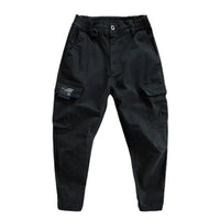 Herren Cargo Funktions-Hose Outdoor Mehrfachtaschen – Schwarz