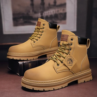 Warme Herren Winterstiefel – Braun