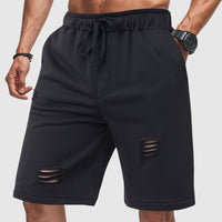 Moderne Herren Cargo Shorts – Schwarz