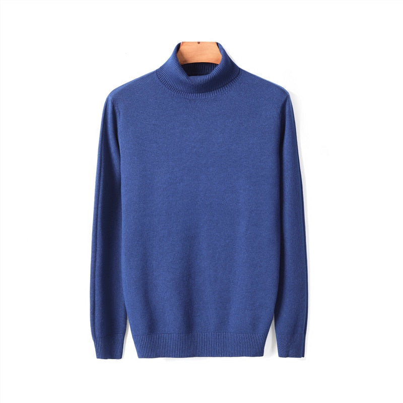 Warmer Herren Rollkragenpullover aus Merinowolle | Weich & Elegant