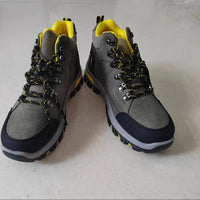 Dreissea | High-Top-Wanderstiefel für Frauen - wasserdicht, rutschfest – Gelb