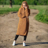 NIKITA - Bequeme strickjacke – Gelb