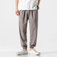 Yoko | Bequeme Japanische Hose – Grau