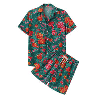 Sommerliches Herren 2-Teiliges Set – Grün