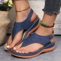 Sandalen Paris - Handgefertigte Kollektion – Blau