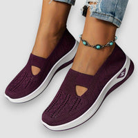 ZenStep | Leichte Orthopädische Slip-On Sneaker für Damen – Lila