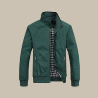 Sommerjacke für Herren - Stilvolle leichte Jacke mit Kragen – Grün