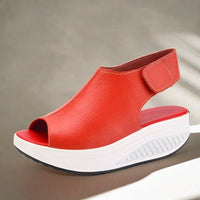 Deichma Sandalen Sommerkollektion | Ecco Pantoletten Damen – Rot