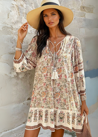 Nadia - Wunderschönes Sommerkleid! – Aprikose