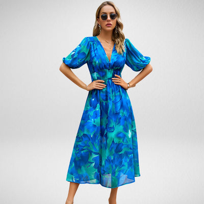 Lexi - Bezauberndes bedrucktes Kleid