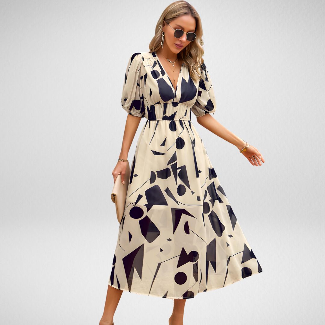 Lexi - Bezauberndes bedrucktes Kleid