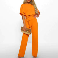 Adriana Damen Jumpsuit - Entfesseln Sie Ihre innere Chefin – Gelb