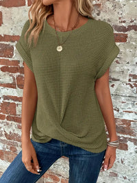 Claudia | Lässiges Top – Grün