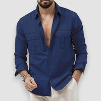 Dudley | Dress Shirt – Marine