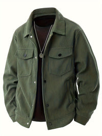 Franz-Josef® | Elegante Cordjacke – Grün