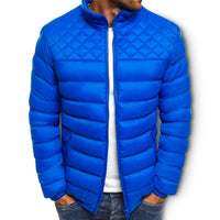René™ - Luxus Winterjacke – Königsblau