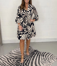 Bella | Elegantes Sommerkleid für die warme Jahreszeit – Schwarz