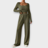 Sophia - Duoset – Olive grun