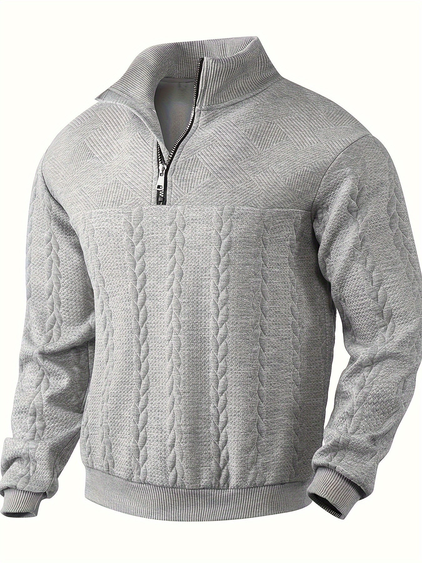Percy - Vintage Reißverschluss-Pullover