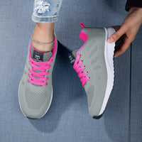 Damen-Sneaker mit Leichtbauweise | sportliche Ausrichtung – Grau
