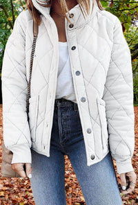 Corima | Modische und stilvolle Steppjacke für Damen – Eleganz und Komfort – Blanc